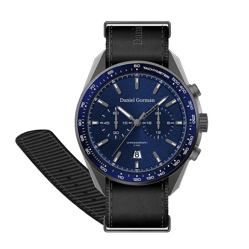 2022 Daniel Gormandg9005 Luxury Men Watches Logo Logo Automatic Wristwatch Stainless Steel Double Tourbillon Watch Mechanical Watch